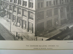 Dearborn Building, Chicago, IL, 1897, Jenny and Mundie