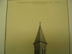 Park Avenue Methodist Episcopal Church on Park Ave and 86th St, New York, NY, 1892, J. C. Cady and Co.