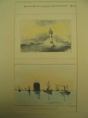 Rothersand Lighthouse, 1887, Unknown