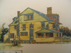Residence of G. Edward Cooper, Jewett Place , Utica, NY, 1888, G. Edward Cooper