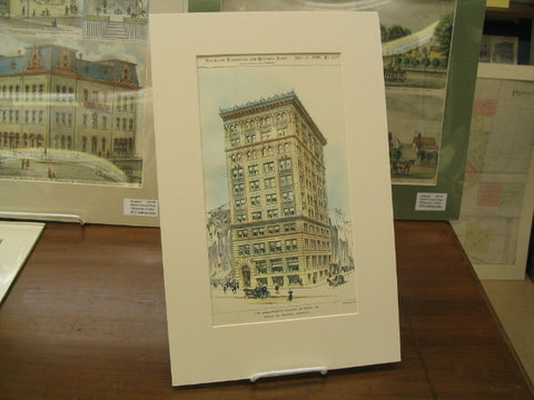 Massachusetts Building, Baltimore, MD, 1899, Winslow and Whetherell