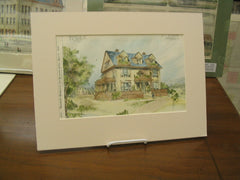 Residence of J. A. Hanley, Clayton, MO, 1896, F. C. Bonsack