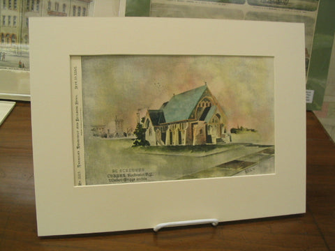 St. Stephens Chapel, Rochester, NY, 1898, Walker and Briggs