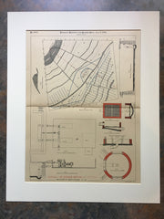 Sewage Disposal Plan, Wayne, PA, 1892, George Waring, Original  *