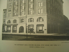 The Methodist Book Concern Building on Fifth Avenue, New York, NY, 1890, Edward H. Kendall