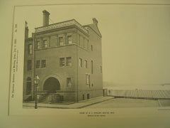 House of W. F. Apthorp, Boston, MA, 1890, Rotch and Tilden