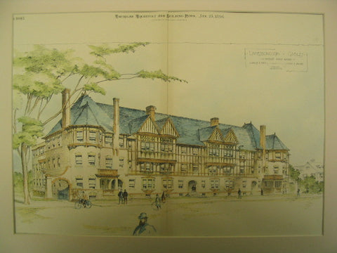 Lanesborough Gables, Lanesborough, MA, 1896, Charles E. Park