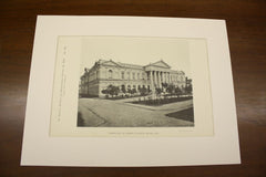 Congress Hill and Chamber of Deputies , Santiago, Chile, LAM, 1890, Unknown