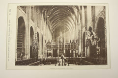 Interior of the Cathedral , Albi, France, EUR, 1890, Unknown