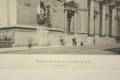Palais des Beaux Arts , Brussels, Belgium, EUR, 1891, M. Balat
