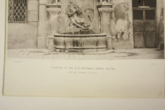Fountain in the Old Rathhaus (Town Hall), Vienna, Austria, EUR, 1891, Raphael Donner