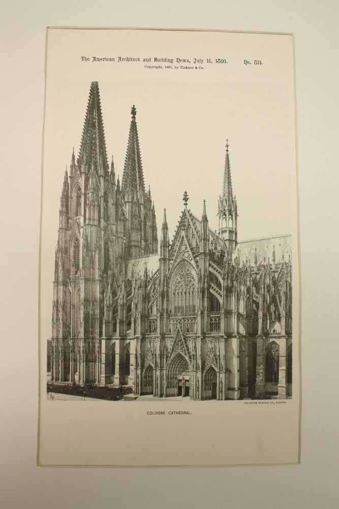 Cologne Cathedral , Cologne, Germany, EUR, 1891, n/a