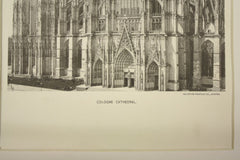 Cologne Cathedral , Cologne, Germany, EUR, 1891, n/a