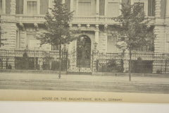 House on the Rauchstrasse , Berlin, Germany, EUR, 1890, Kaiser and Grossheim