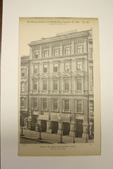 House on Museum Place , Budapest, Hungary, EUR, 1890, Nic. Von Ybl
