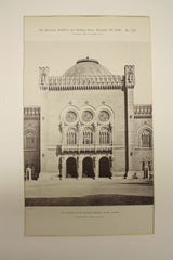 Museum in the Imperial Arsenal , Vienna, Austrai, EUR, 1890, Theophil Hansen
