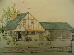 Laudry and Carriage House for Francis W. Kennedy, Esq, and the House for Francis W. Kennedy, Esq, Bradford Hills, PA, 1889, Frank Miles Day
