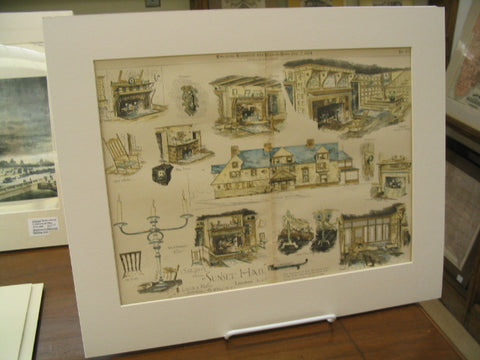 Various Design Details, Lawrence, NY, 1884, Lamb and Rich