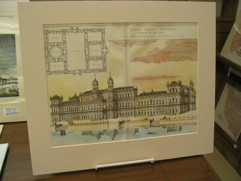 Royal Palace Whitehall, England, UK, 1884, Inigo Jones
