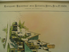 House for J. G. Darlington, Haverford, PA, 1886, Robert G. Kennedy
