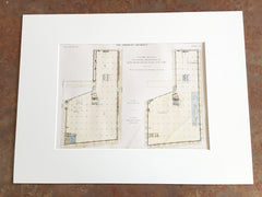 Factory Floor Plans, Brewster & Co., Queensboro Bridge Plaza NY, 1911. Stephenson & Wheeler