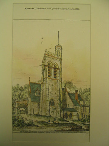 St. Paul's Church in Glen Cove, Long Island, NY, 1887, H. M. Congden