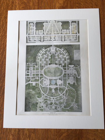 New York Juvenile Asylum, 1904, Butler & Rodman, Hand Colored Original -