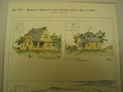 Cottage at Buchanan for W. Johnston, Buchanan, 1891, Percy