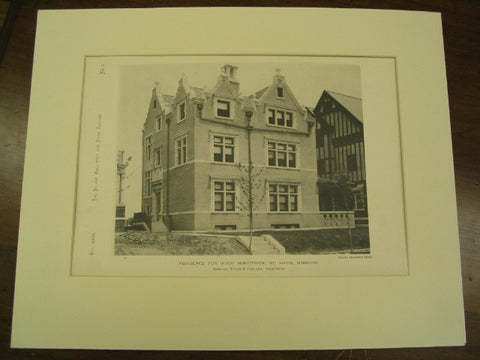 Residence for Hugh McKittrick, St. Louis, MO, 1890, Shepley, Rutan & Coolidge
