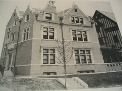 Residence for Hugh McKittrick, St. Louis, MO, 1890, Shepley, Rutan & Coolidge