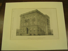 Residence of Dr. J. F. Goucher, Baltimore, MD, 1890, McKim, Mead & White