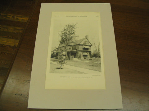 Residence of C. H. Angel, Rochester, NY, 1890
