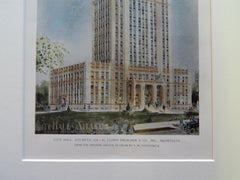City Hall, Atlanta, GA, 1928, Original Plan. G. Lloyd Preacher & Co., Inc.