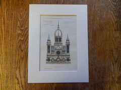 Cathedral Church of St. John the Divine, NY, 1890, Parfitt Bros., Architects