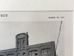 F.W. Devoe & C.T. Reynolds Co, Chicago, IL, 1916, Lithograph. Hill & Woltersdorf