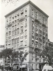 The Luxor, 600 W 115th St., New York, NY, 1916, Lithograph. Gaetan Ajello