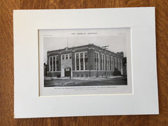 Saskatchewan Coop. Elevator, Regina, SK, 1916, Lithograph. Storey & Van Egmond