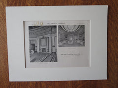New Hotel Vancouver, Vancouver, BC, 1916, Lithograph. Francis Swales