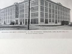 Brett Lithographic & Studebaker Corp., Long Island City, NY, 1916, Lithograph. William Higginson.