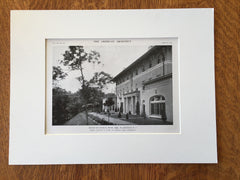 Louis K. Hyde, Esq., House, Plainfield, NJ, 1916, Lithograph. Ware & Ware