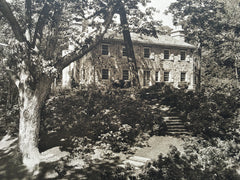 Winter Cottage 2, Marshall Field, Long Island, NY, 1927, Lithograph. John Russell Pope.