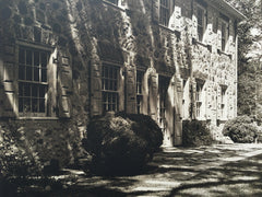 Winter Cottage 2, Marshall Field, Long Island, NY, 1927, Lithograph. John Russell Pope.