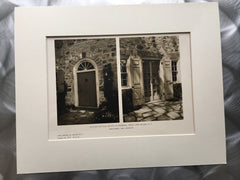 Winter Cottage for Marshall Field 3, Long Island, NY, 1927, Lithograph. John Russell Pope.