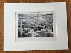 Interior, Brown & Bigelow Building, St. Paul, MN, 1916, Litho. Kees & Colburn