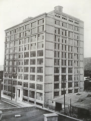 Kent Building, Brooklyn, NY, 1916, Lithograph. Day & Zimmerman