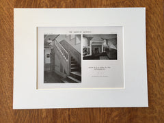 House of H.B. Chess, Jr., Esq., Pittsburgh, PA, 1916, Lithograph. Edward B. Lee