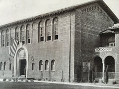 State Normal School, Fresno, CA, 1919, Lithograph. G. McDougall