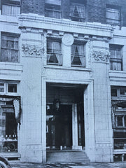 Cobb Building, Seattle, WA, Howells & Stokes, 1916, Lithograph.