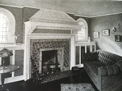 House of H.B. Chess, Jr., Esq., Pittsburgh, PA, 1916, Lithograph. Edward B. Lee