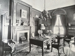 Mrs. Regina Rothschild House, Deal, NJ, 1916, Lithograph. Albert Gottlieb